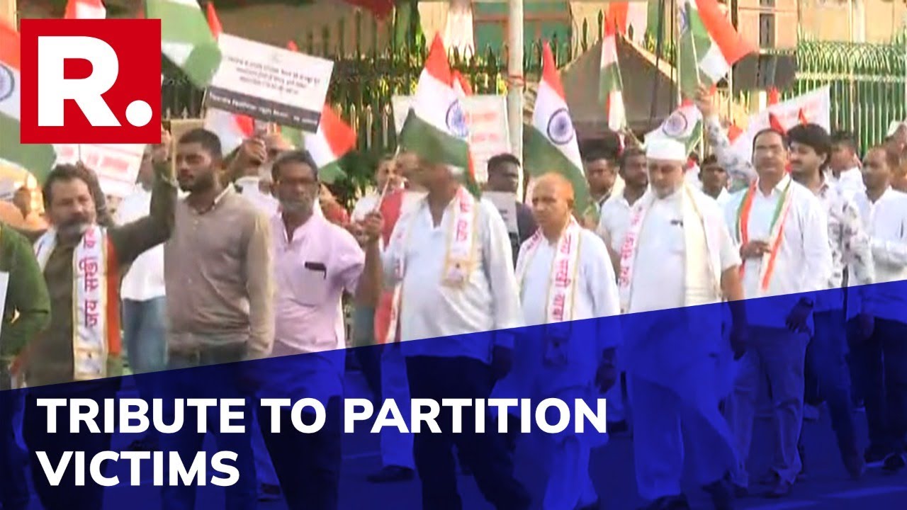 Leaders Pay Homage To Partition Victims On Partition Horrors Remembrance Day; Conduct Silent Marches
