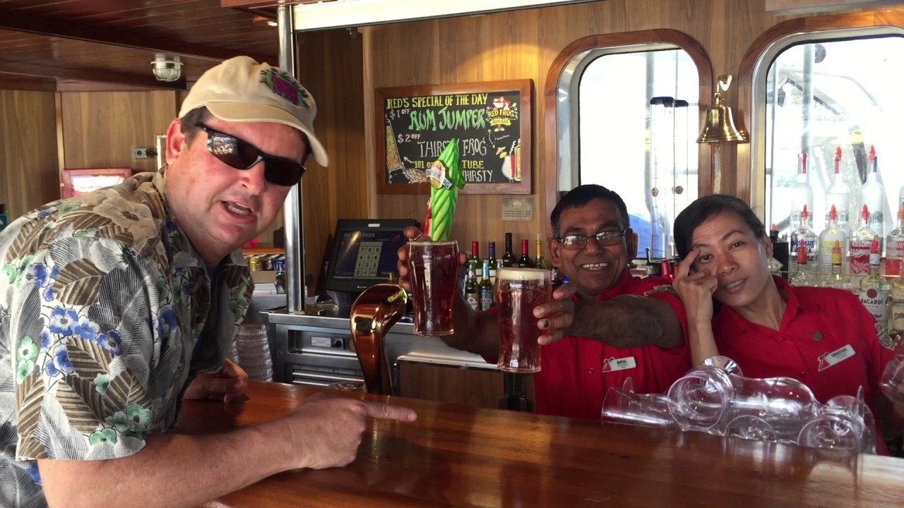 Red Frog Rum Bar, The Cruise Dudes