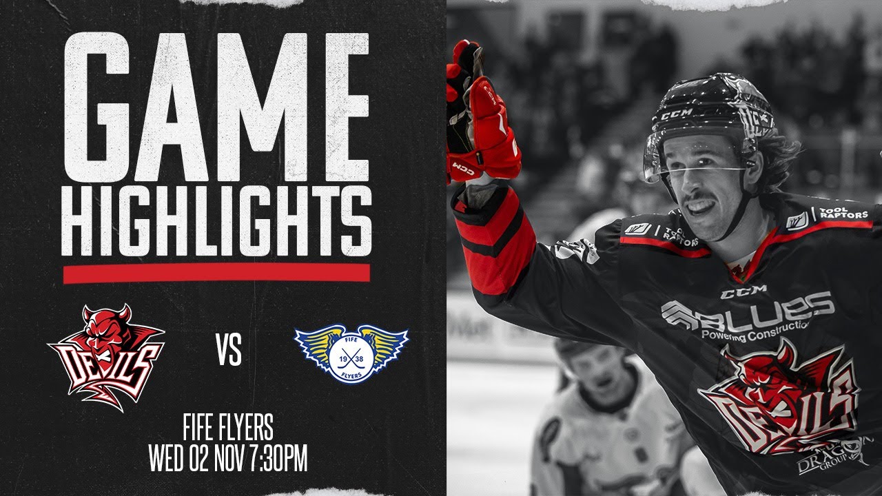 Cardiff Devils v Fife Flyers Nov 2nd, 2022 - Highlights