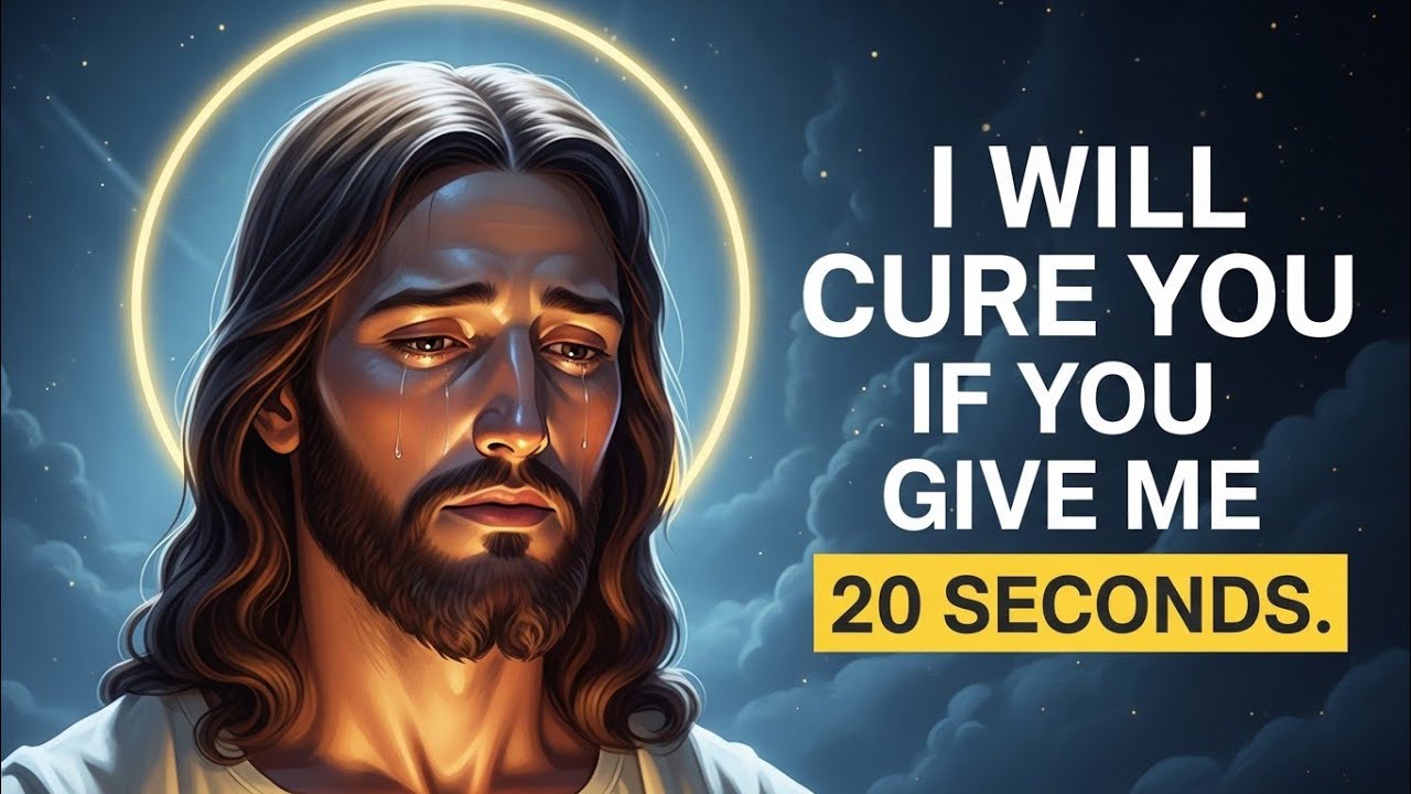 I Will Cure You If You Give Me 20 Second| God's message today | God Message Now #jesus