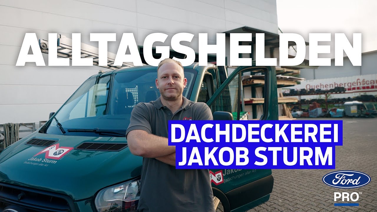 Alltagshelden – Episode 4 – Dachdeckerei Sturm | Ford Deutschland
