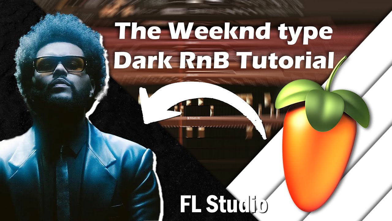 How I made this simple Dark RnB Beat for The Weeknd in FL Studio