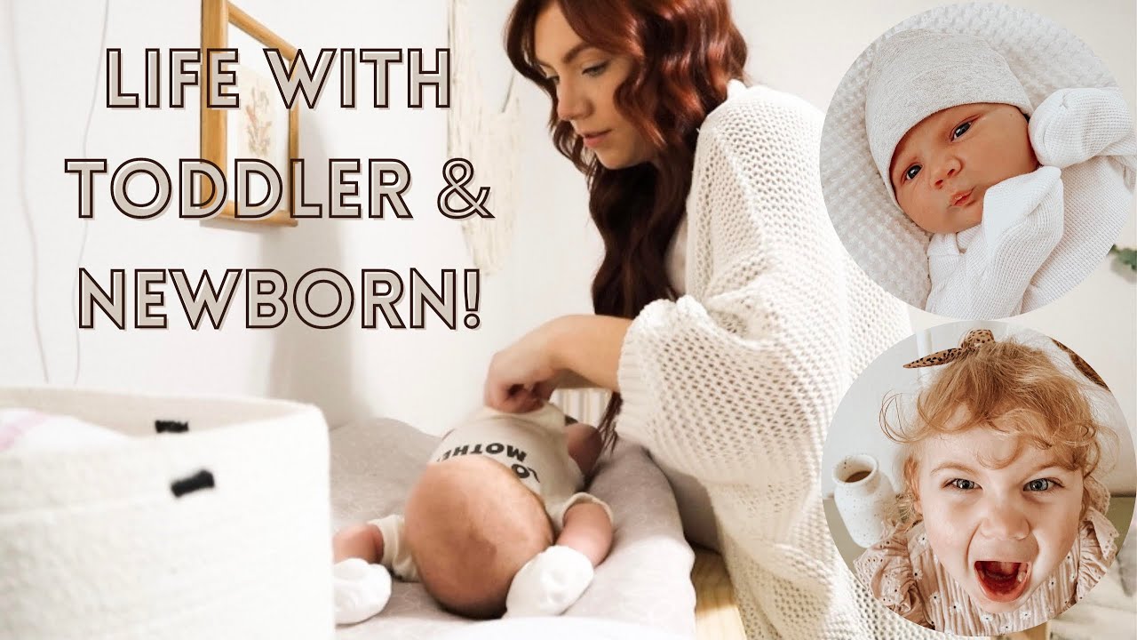 DITL W/ TODDLER & NEWBORN | Postpartum, Dealing With Engorgement!