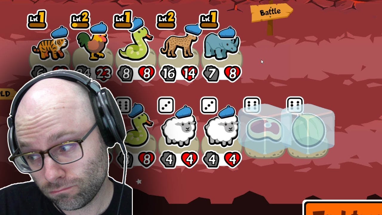 Rooster vs Turkey...who wins? (Super Auto Pets)