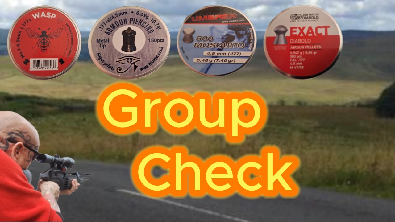 Umarex 850 M2 Pellet Grouping Test .177