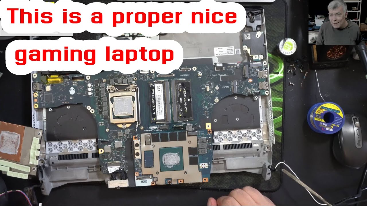 Dell Alienware Area-51m R2 - Flickering backlight repair - Customer replaced the screen but same