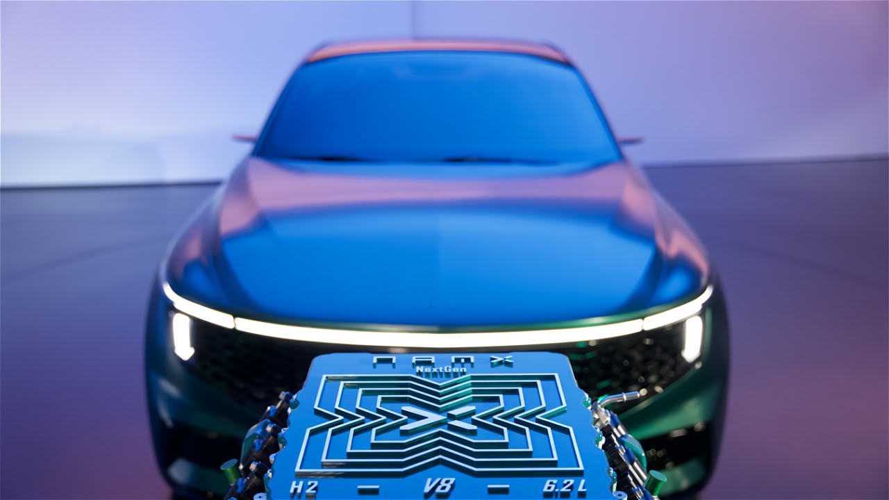 NamX - HUV V8 Hydrogen Engine - Automotive Industry Enters a New Era - Pininfarina Design