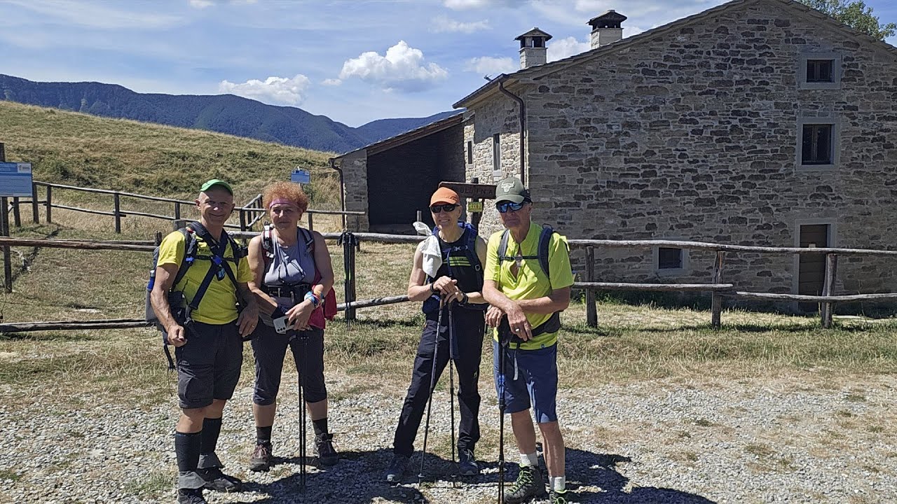 Trekking 11 km ad anello da Ca Fiumari a San Paolo in Alpe-M. Grosso - Fonte della Miseria11-08-2024