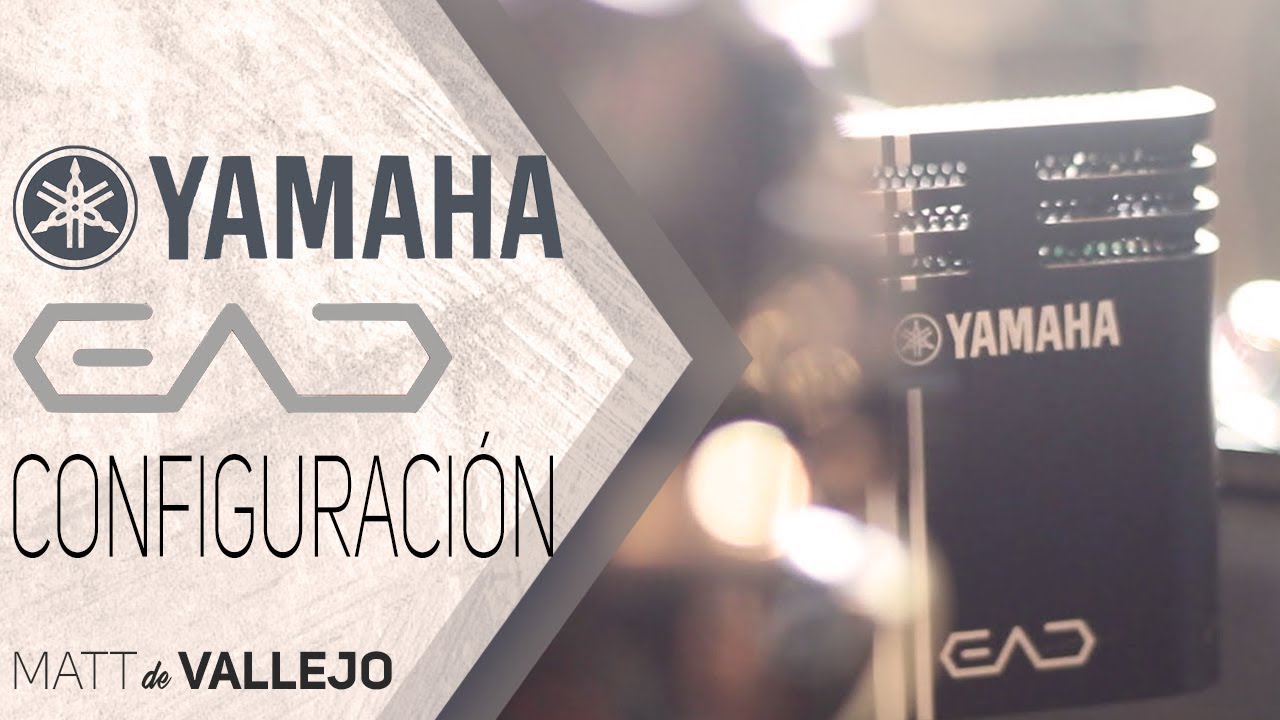 Yamaha EAD10 - Configuración