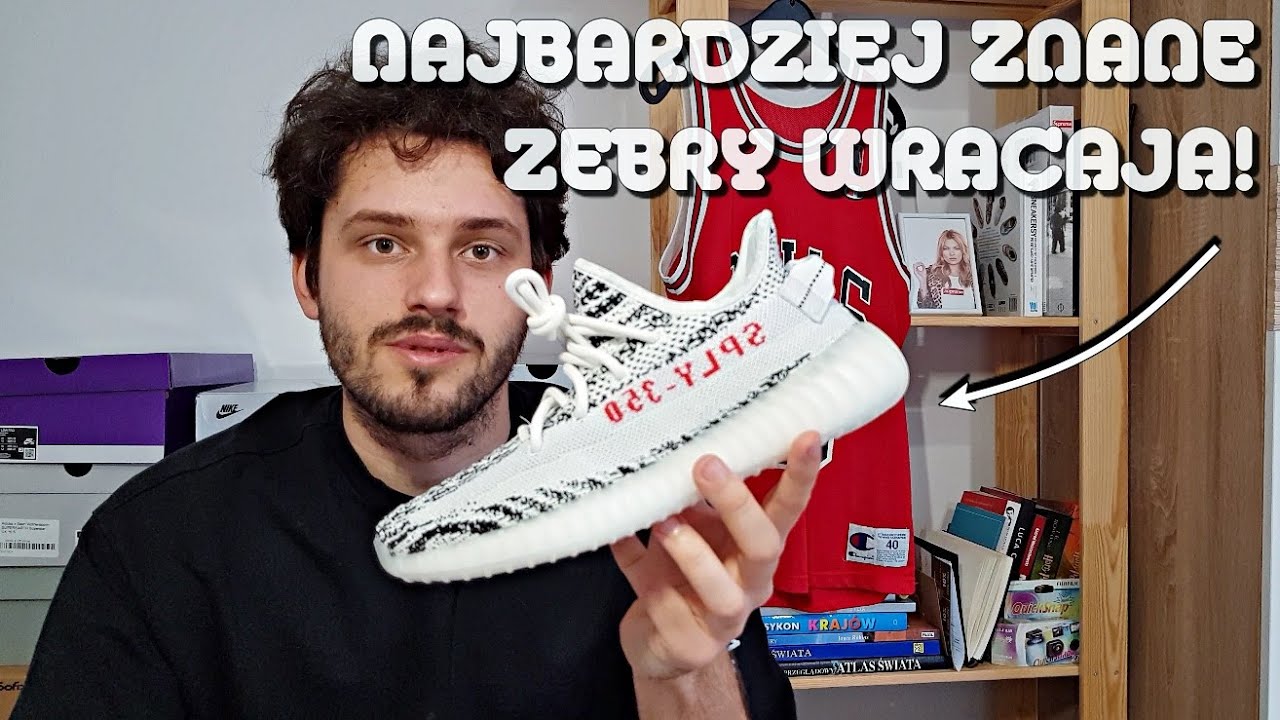 NAJSŁYNNIEJSZE ZEBRY NA ŚWIECIE! Adidas Yeezy 350v2 