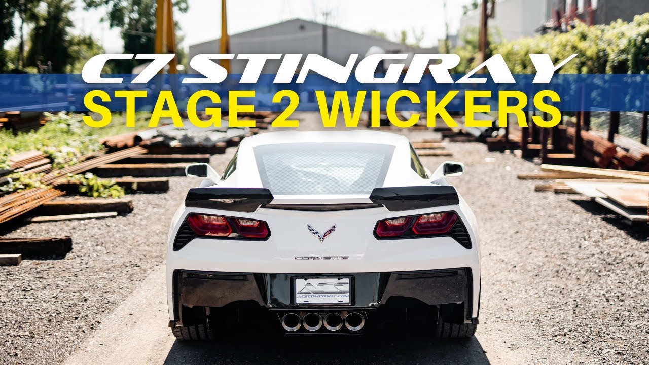 C7 Corvette Stingray Stage 2 Wickers  | PN 45-4-265 | ACS Composite