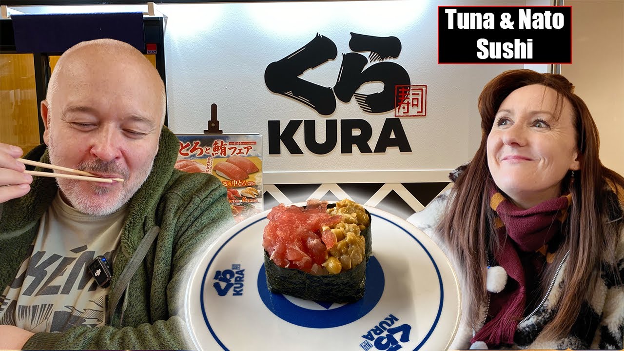 Натто впервые?! | Kura Sushi в Фунабаши