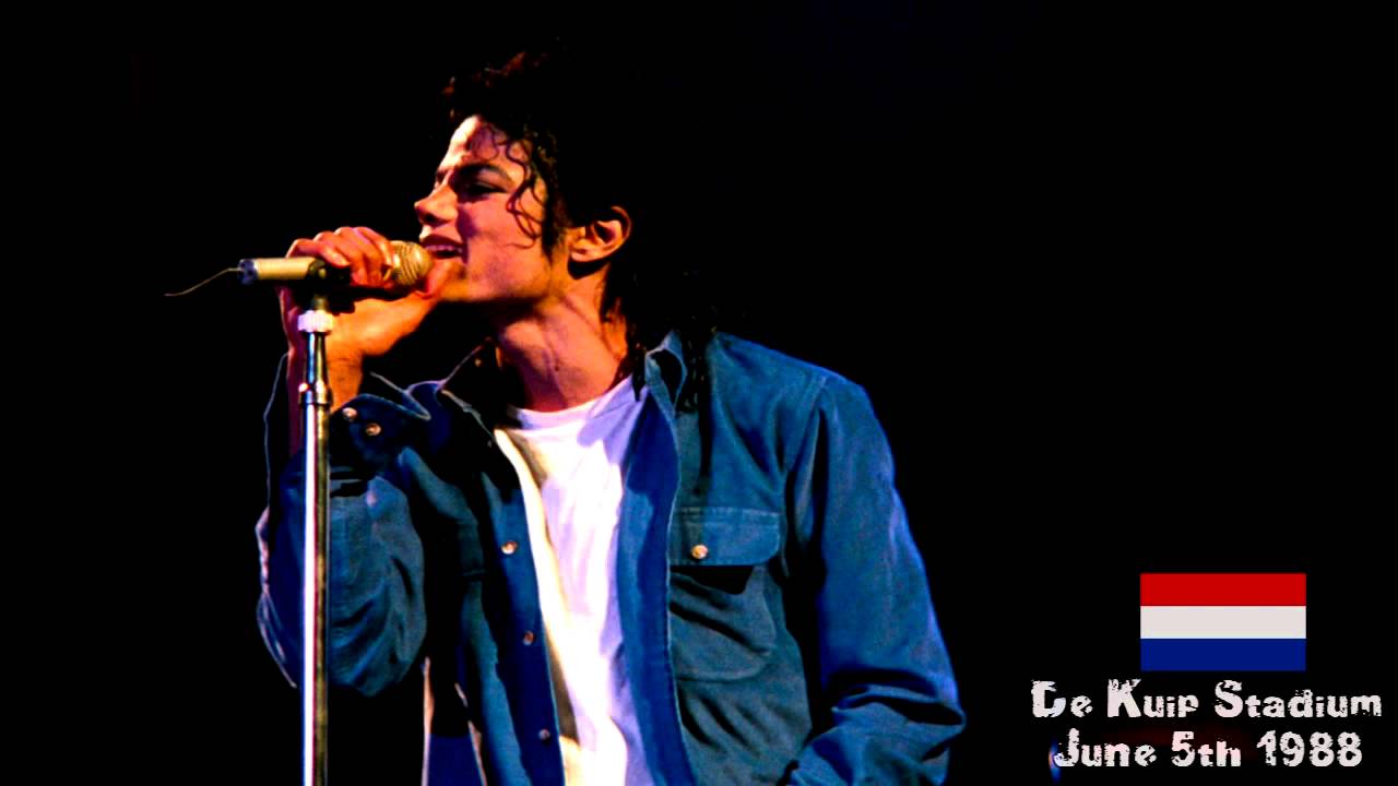 Michael Jackson - Man In The Mirror Bad Tour Rotterdam 1988 HD AUDIO Remastered