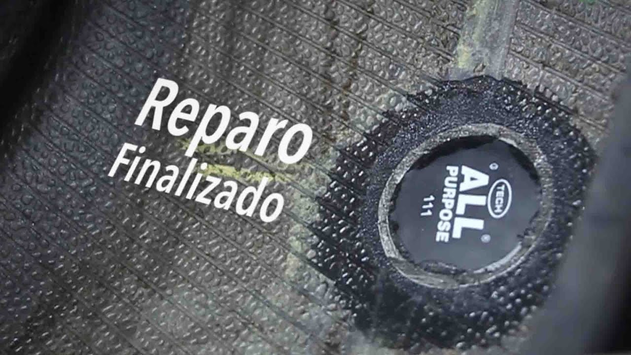 Como fazer reparo a frio em PNEUS | Vídeo Institucional em Valinhos