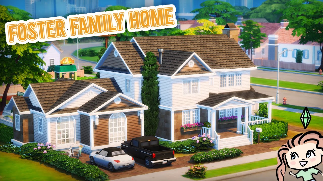 Дом приёмной семьи 💗 || The Sims 4 Скоростное строительство