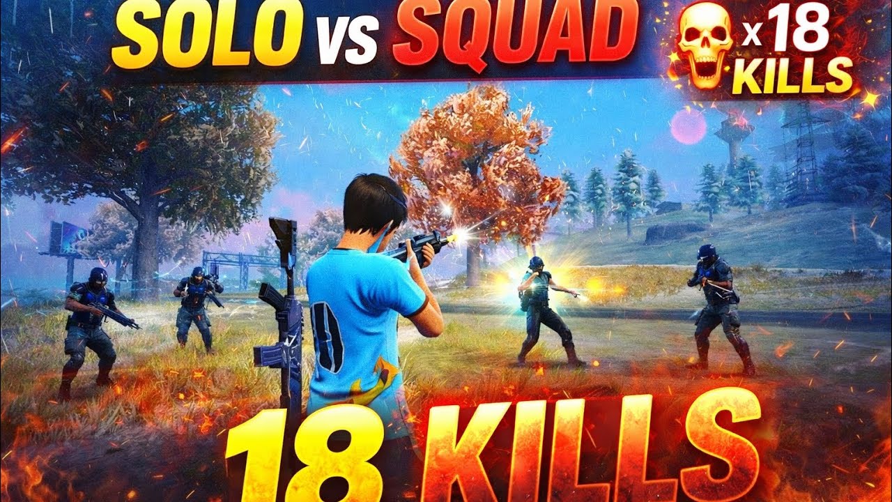 M14+M1014 💪99% Headshot 🎯 18kill⚡️ solo vs squad Full Gameplay | Mobile 📱 Free Fire