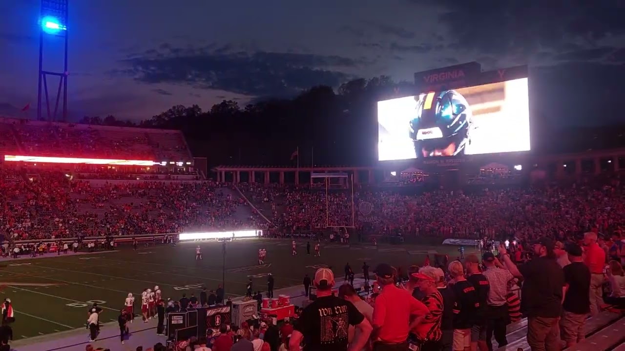Cavalier entry at Scott Stadium, University of Virginia