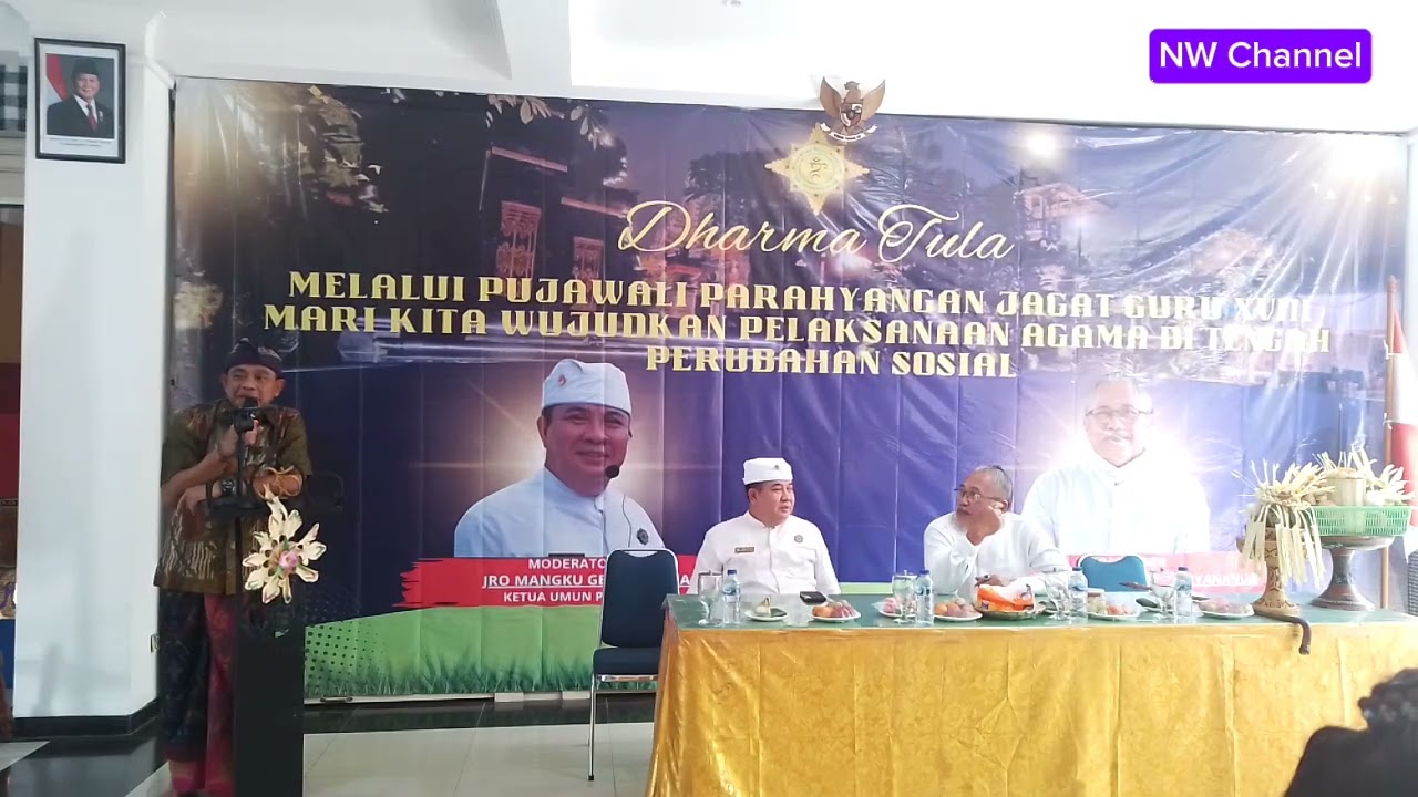 DHARMA TULA:  Ida Pandita Mpu Nabe Jaya Acharyananda. Pujawali XVIII Parahyangan Jagat Guru, TangSel