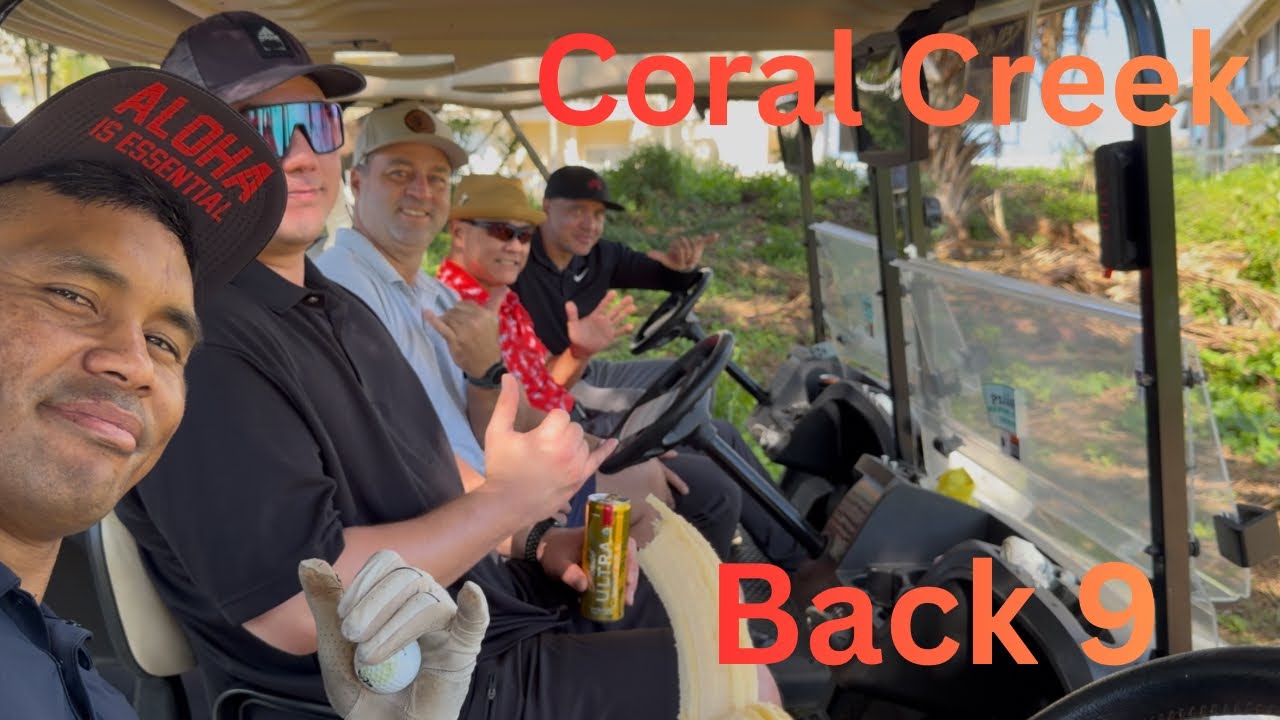 Central Golf Squad - Coral Creek Back 9