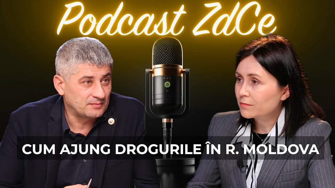 Drogurile, la un click distanță? Ruslan Cucu, șeful Direcției Antidrog a INI, la Podcast ZdCe