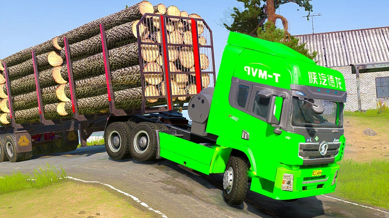 Spintires Mudrunner Mod Truck | Driver Skills Gameplay | Game Daily #mudrunner #spintires