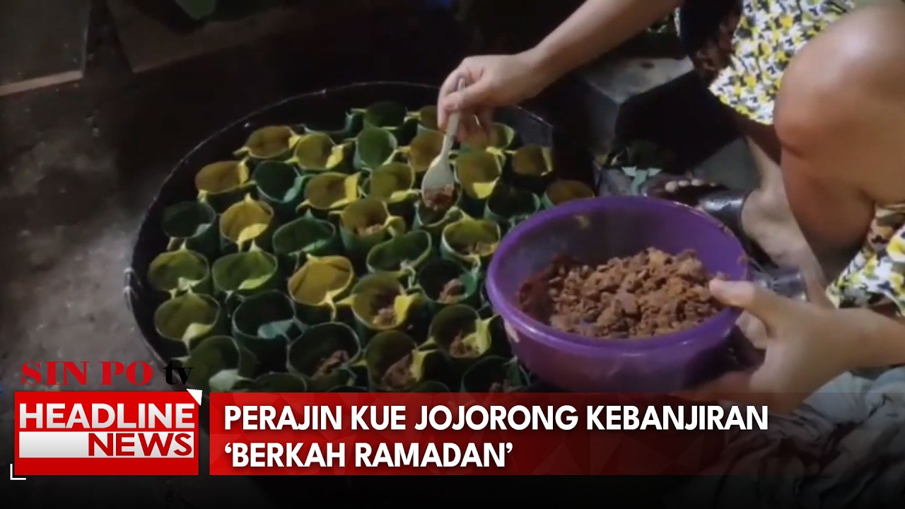 Berkah Ramadan: Perajin Kue Jojorong Di Lebak Kebanjiran Order