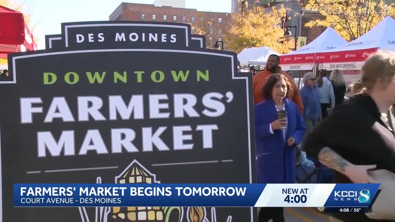 Here's what to know about the Downtown Farmers' Market's 2026 season
