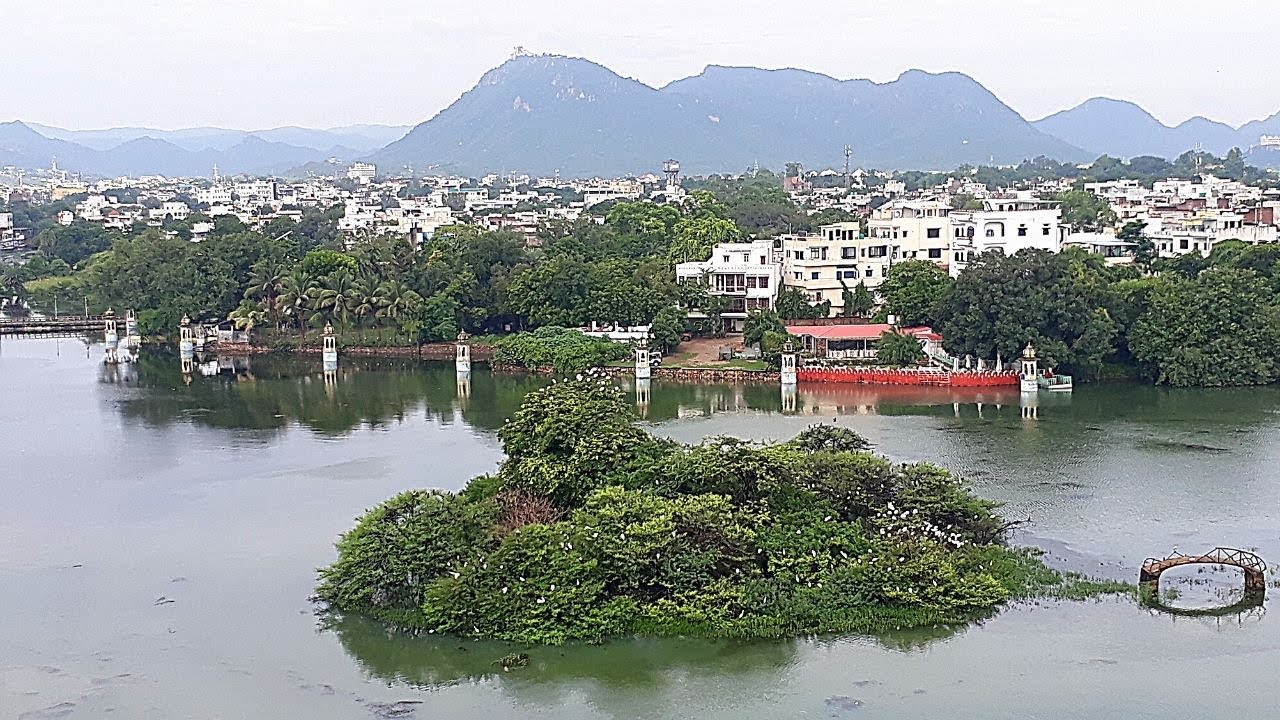 View of Udaipur From Zostel Rooftop | Zostel Udaipur