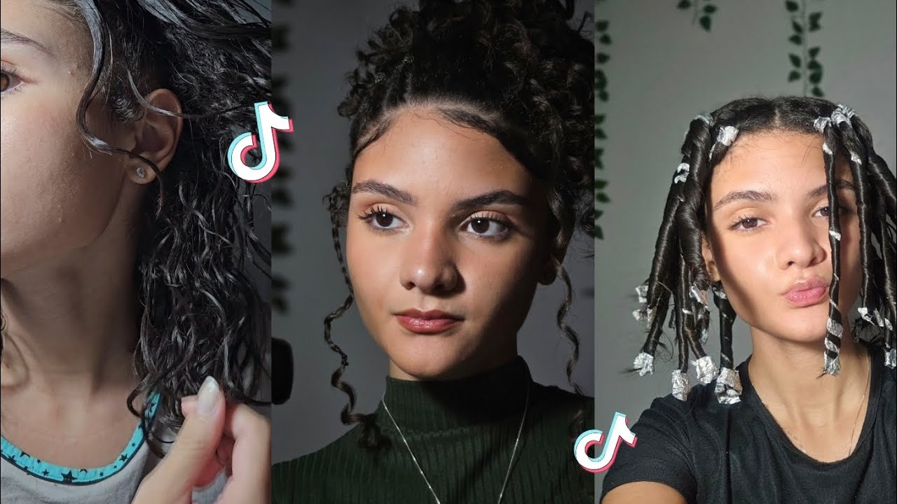 Penteados / texturização/ finalização/ NA TRANSIÇÃO CAPILAR ( TIKTOK VIDEOS ) POR BRENDA IGNACIO 💖🫶🏻