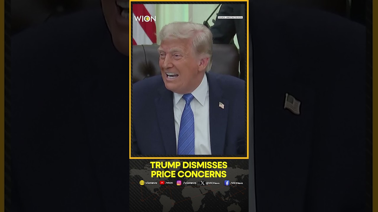 'I Love the Inflation'. Trump Dismisses Price Concerns, Says US Taking Oil Through Hormuz | WION