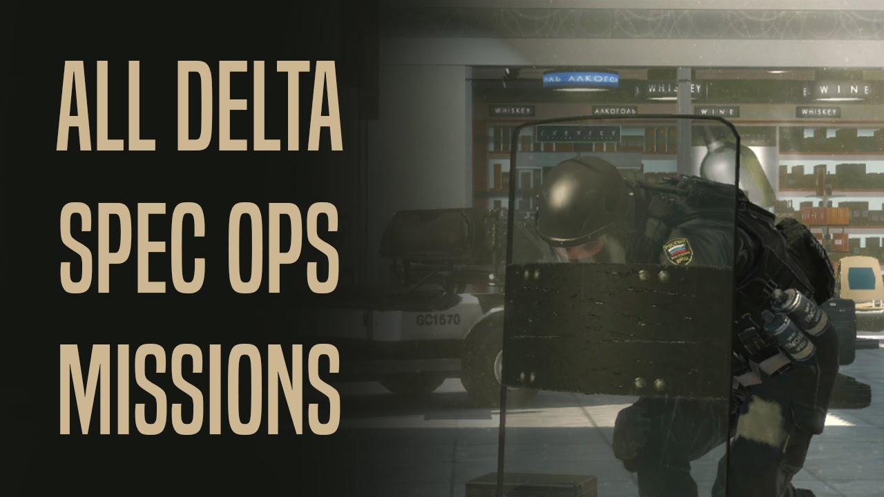 Special Ops - Delta Missions SOLO - 3 Stars - MW2