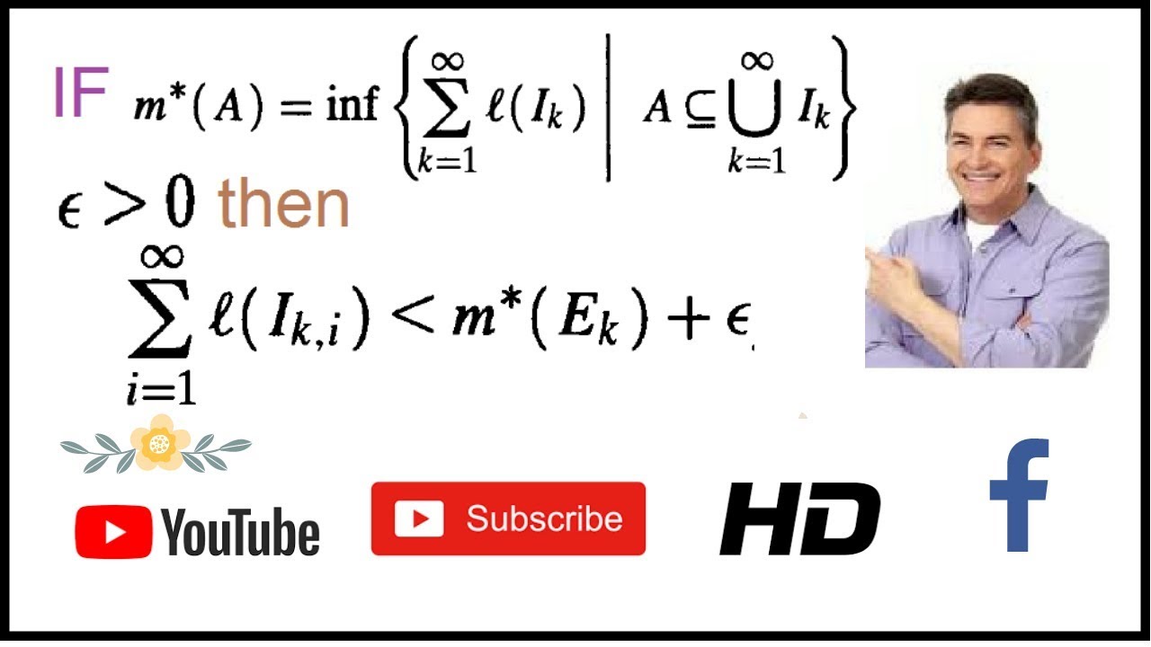 For epsilon and outer Measure this inequality holds