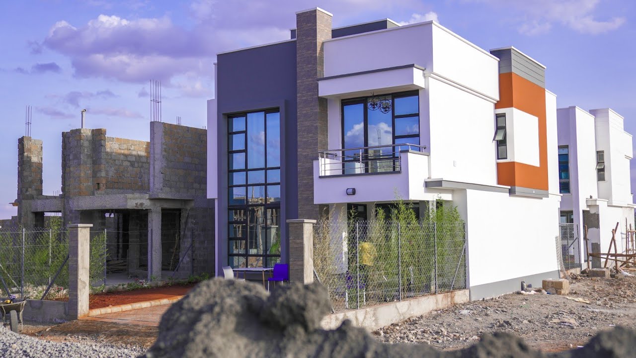 INSIDE a $ 126,000 MODERN 3 LEVELS 4 BEDROOMS CONTEMPORARY DESIGN VILLA | ALONG THE EASTERN BYPASS