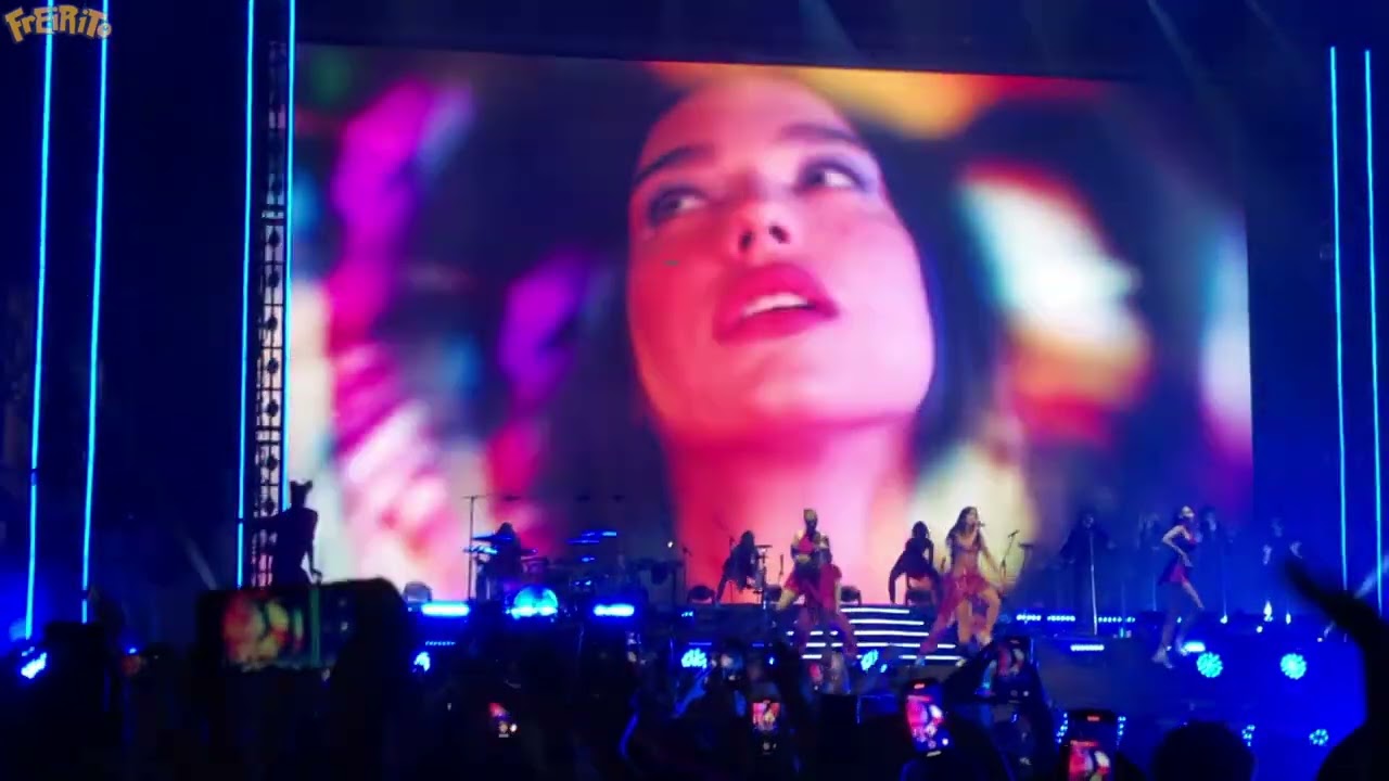 DUA LIPA - Hallucinate, Cold Heart | Live Bogota - Colombia 🇨🇴 2022 HD