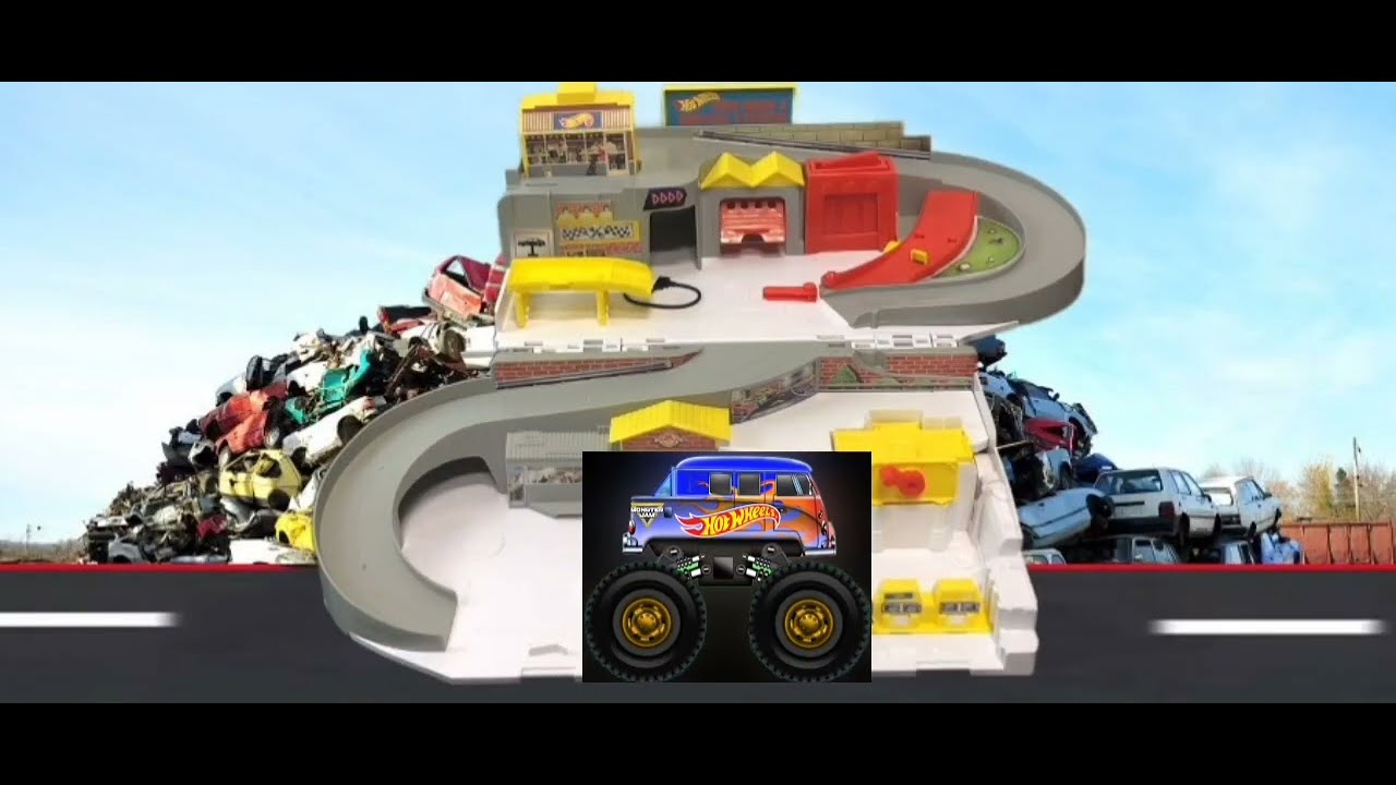 Monster Truck Monster Truck Repair Car Garage Car Repair