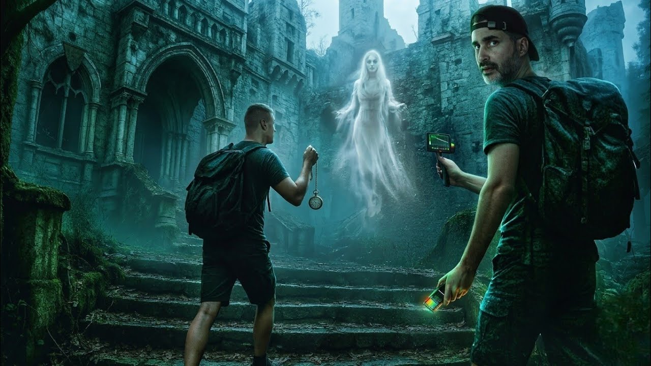 UNE ENTITÉ MALVEILLANTE NOUS CHASSE DE CE CHÂTEAU HANTÉ ! (enquête paranormale)