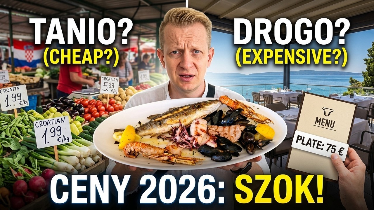 Ceny w Chorwacji 2026 | Czy warto jechać? 🇭🇷