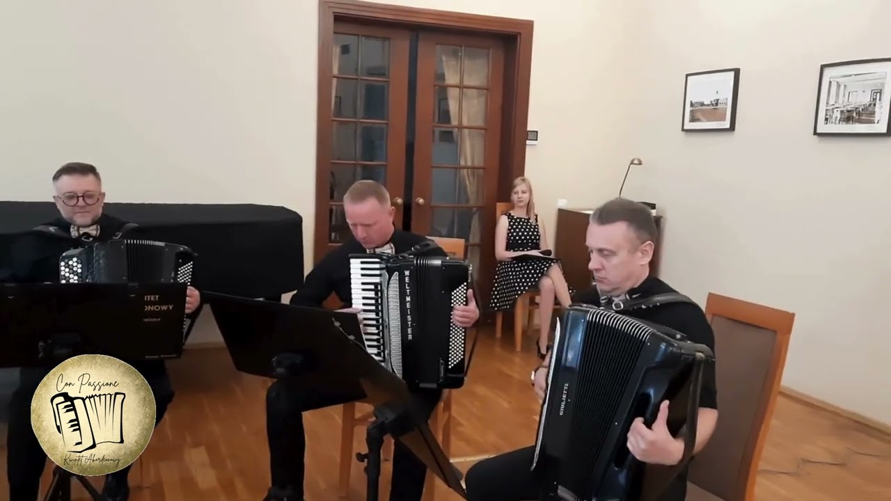 Kwintet Akordeonowy Con Passione - wiązanka melodii Edith Piaf (Celino Bratti)
