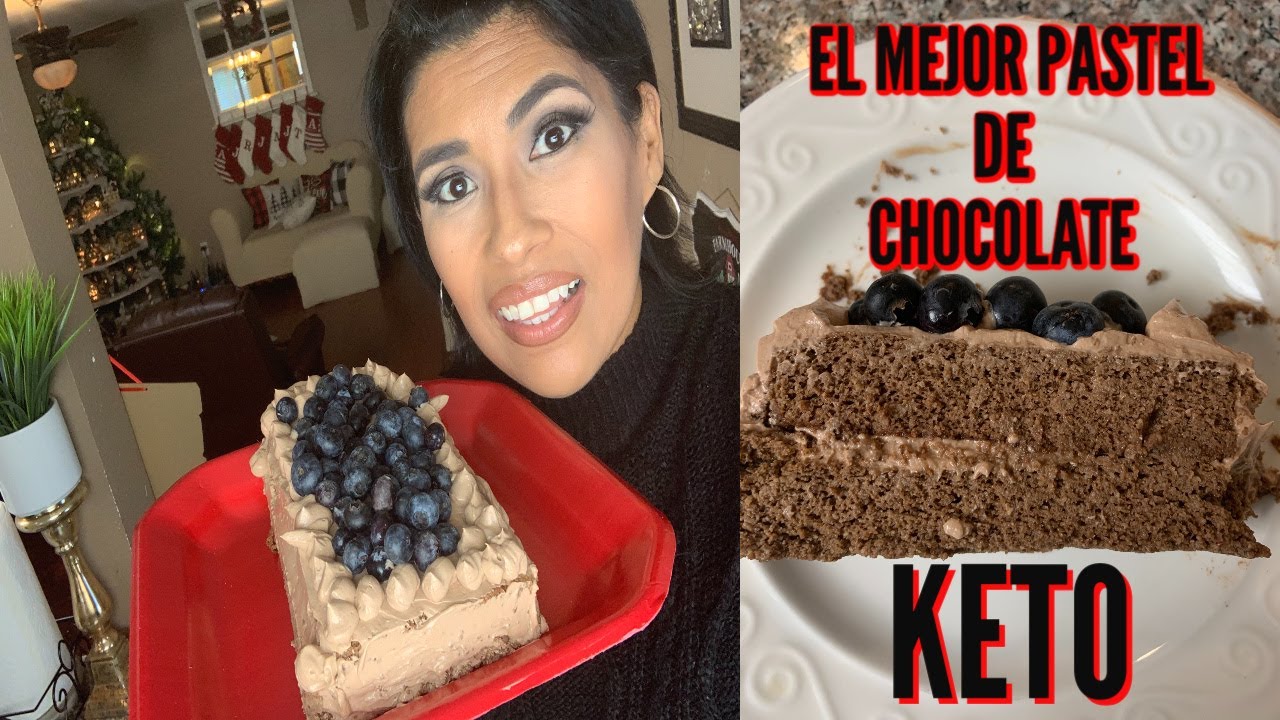 EL MEJOR PASTEL DE CHOCOLATE KETO | PASTEL KETO |PASTEL CETOGENICO | PAN KETO