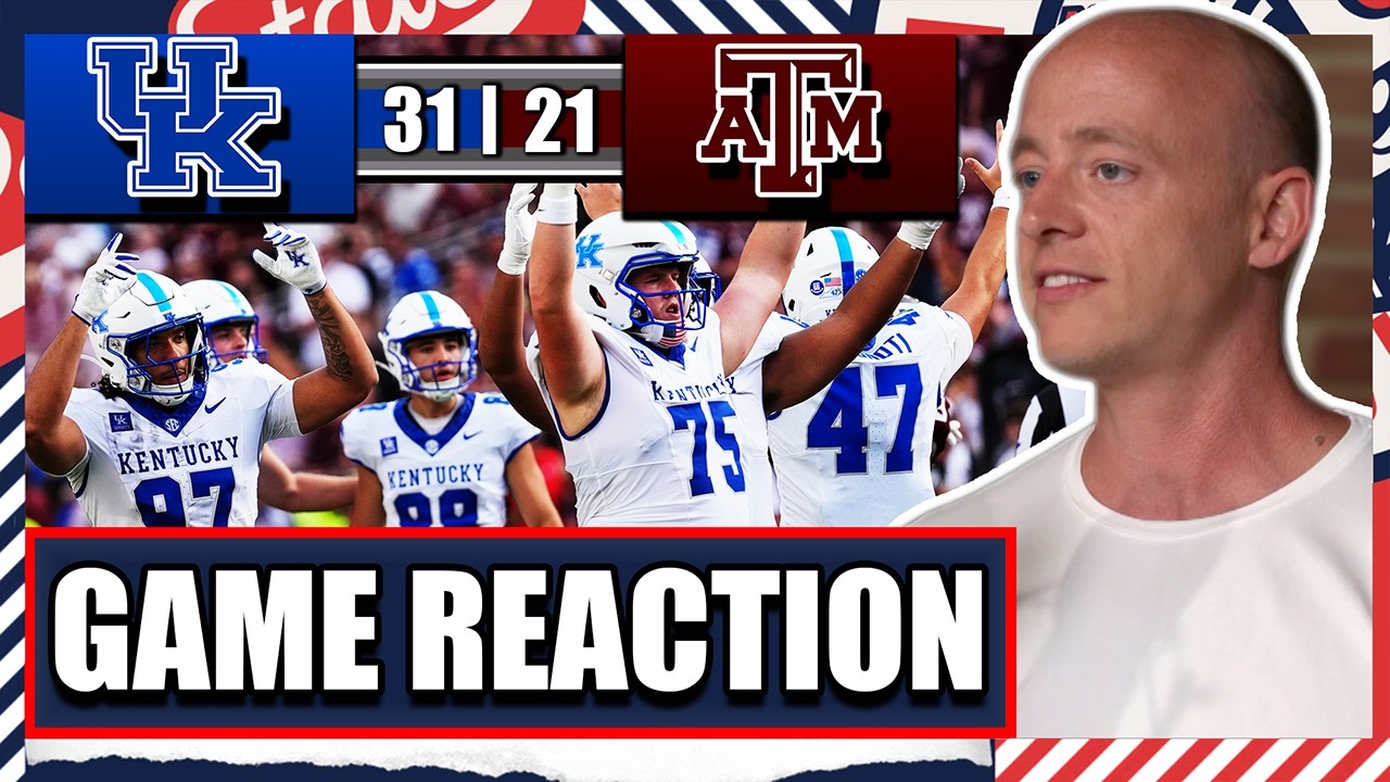 Kentucky UPSETS Texas A&M...FULL Reaction - Josh Pate's College Football Show