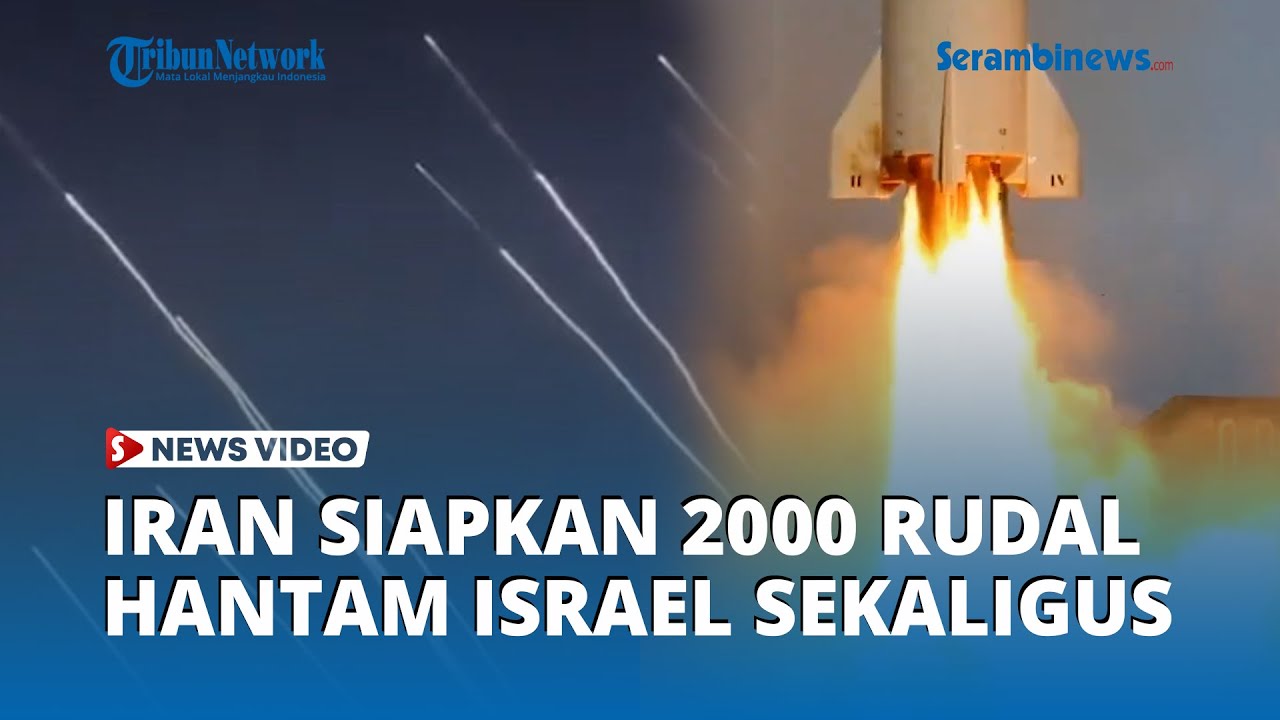 Bikin Zionis Panik! Iran Rencanakan Hantam 2000 Rudal Sekaligus ke Israel dalam Serangan Selanjutnya