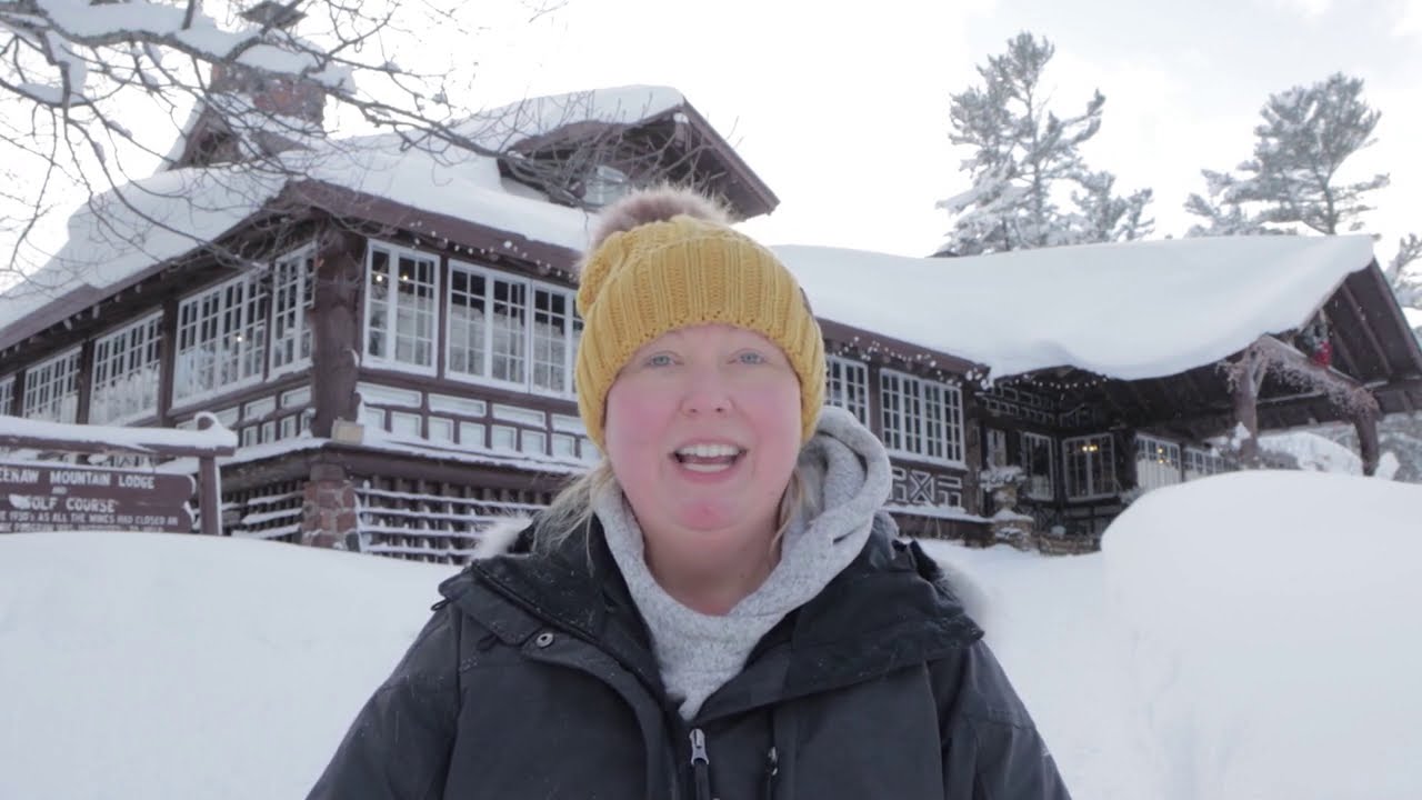 Discovering - Winter at Keweenaw Mtn. Lodge, Red Pine Harvest