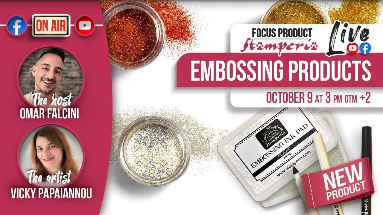 LIVE n.561 EMBOSSING POWDER & INK