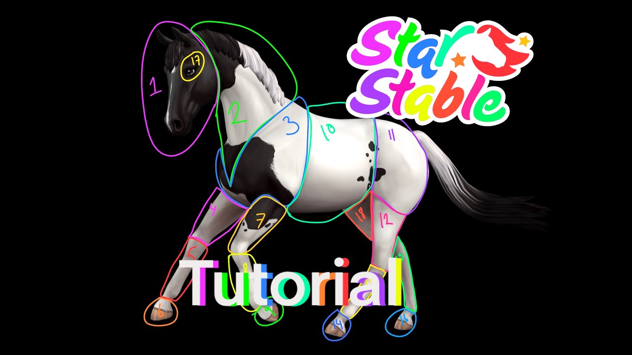 Repositioning | Star Stable Edit Tutorial (Procreate)