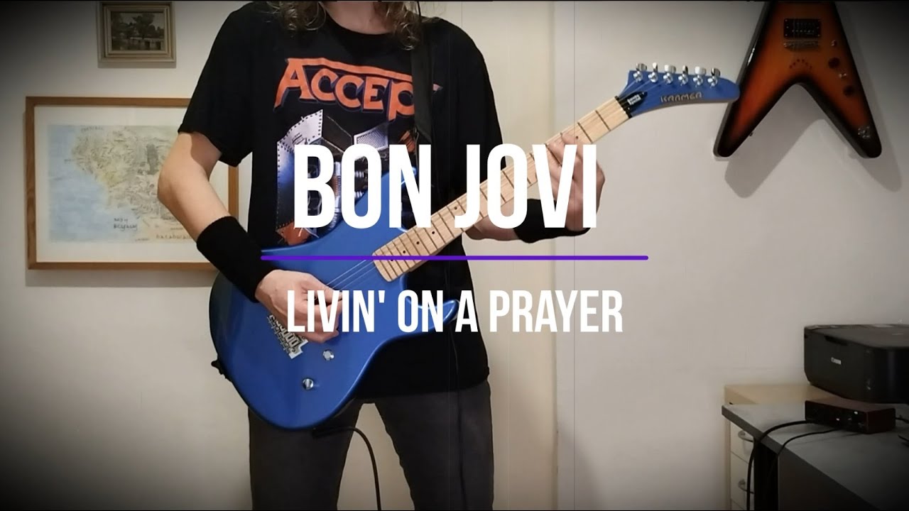 Bon Jovi - Livin' On A Prayer (Rhythm Guitar Cover)