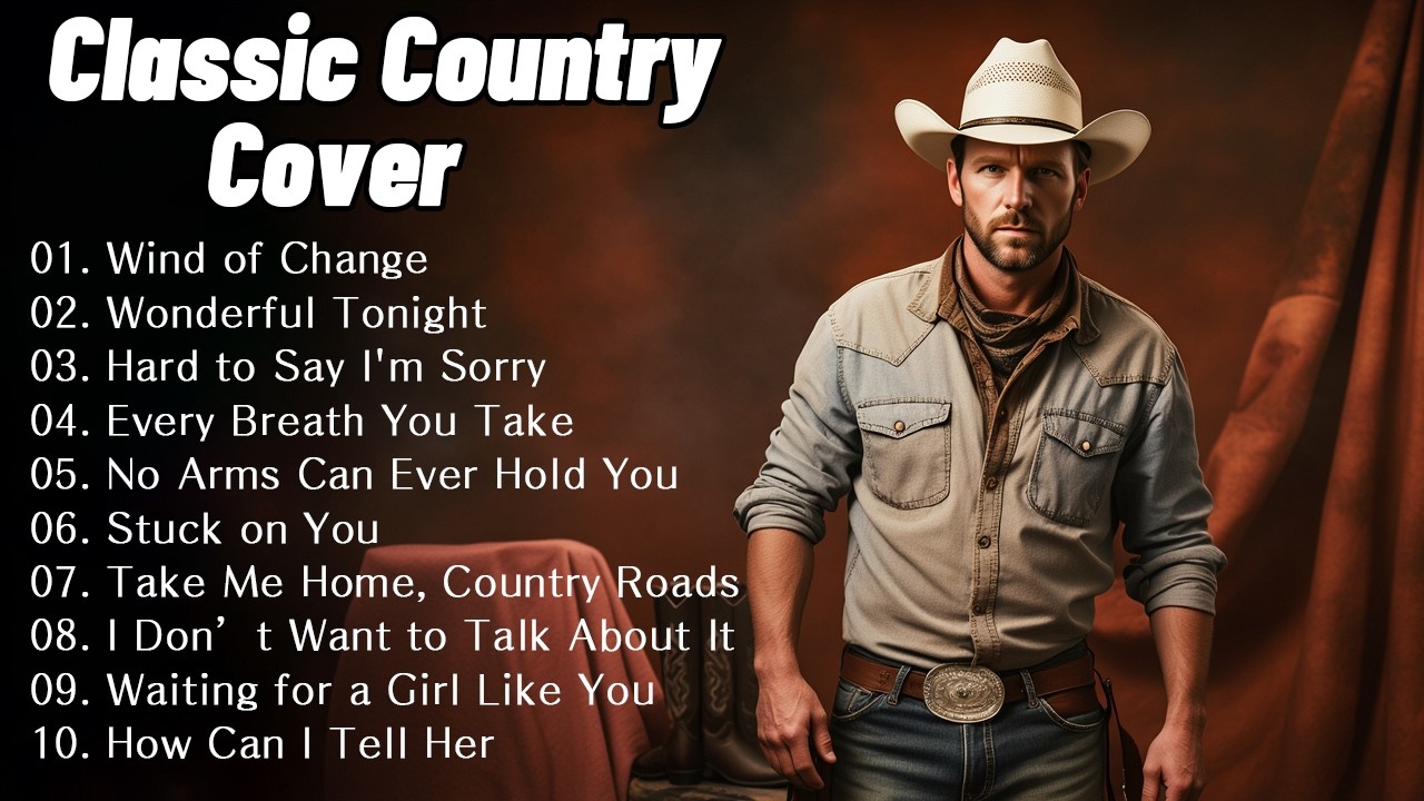 Wind of Change, Wonderful Tonight, Hard to Say I'm Sorry |Classic Country Cover|Timeless 60s 70s 80s