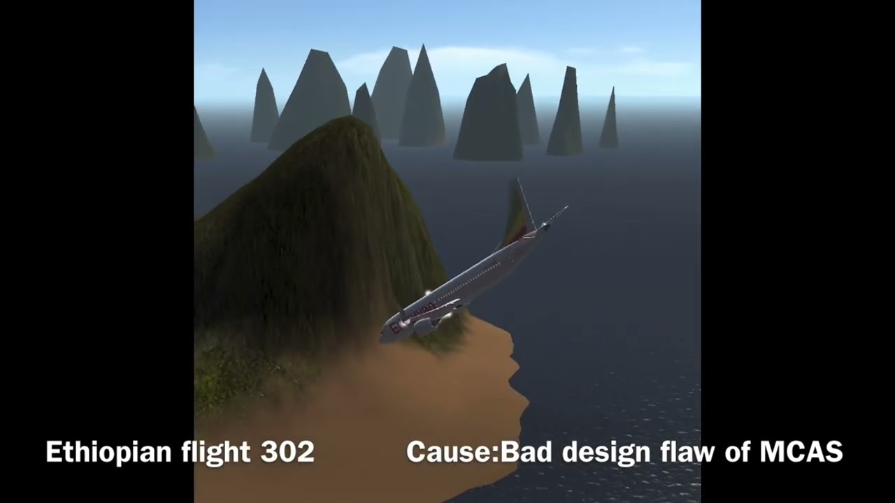 Plane crashes with CVR #4 I SimplePlanes 