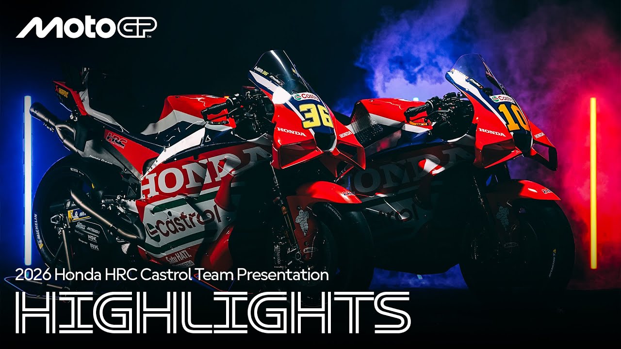 HIGHLIGHTS 🚀 2026 Honda HRC Castrol Team Presentation
