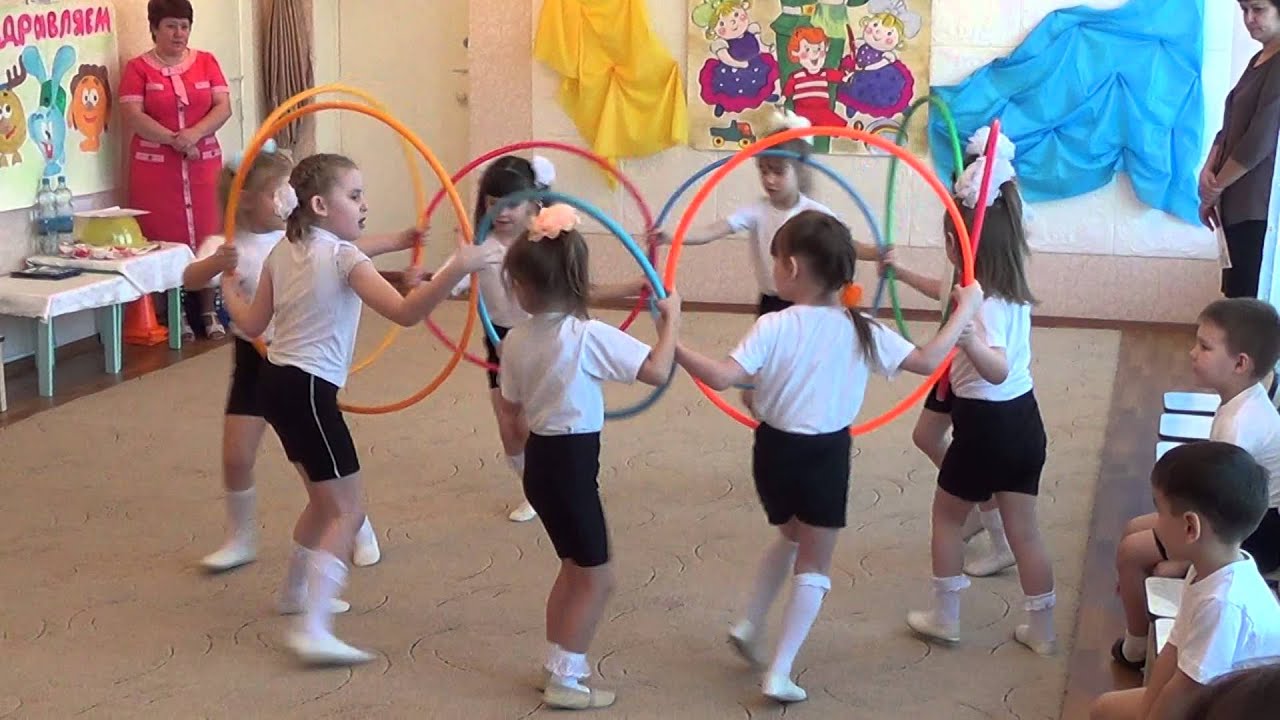 танец с обручами