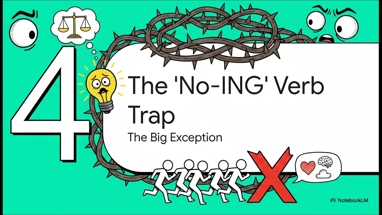 Fixing the  BE  Verb Error